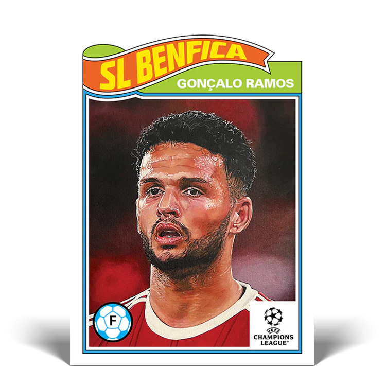 Topps UK - UCC Living Set Card #540 - Gonçalo Ramos