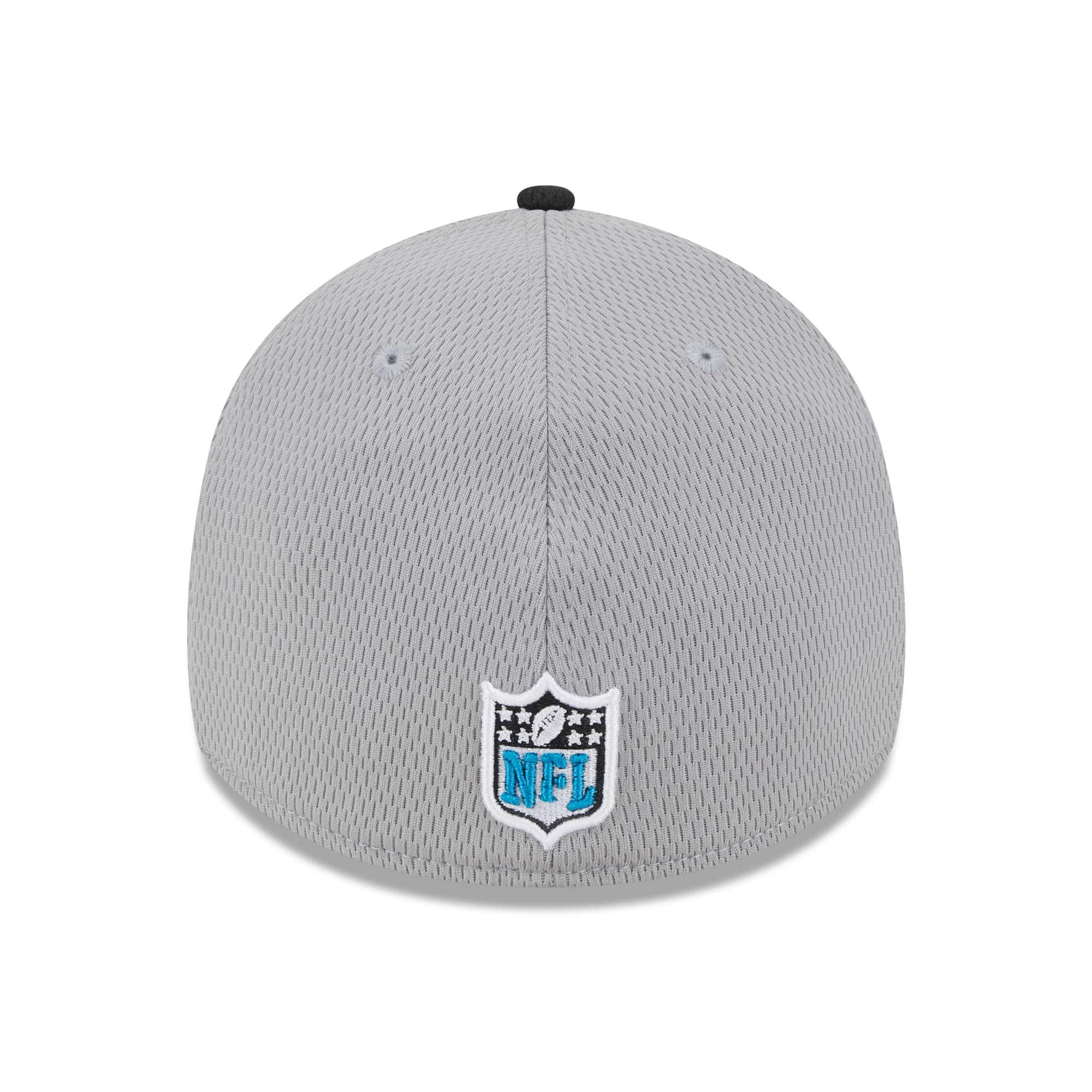 Carolina Panthers Colorway 2023 NFL Sideline New Era 39THIRTY Flex Cap Gray