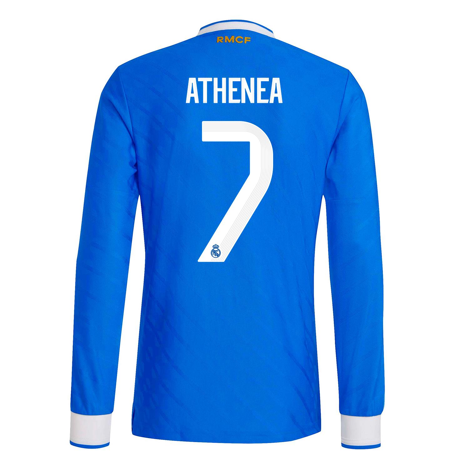 Mens Third Long Sleeve Authentic Shirt 25/26 Blue