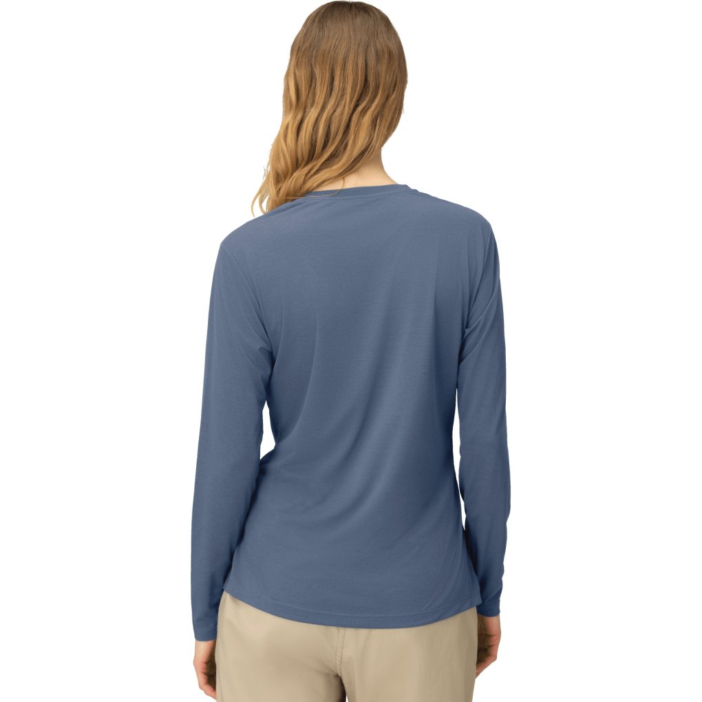 Norrona femund tech Long sleeve Shirt Women - Vintage Indigo
