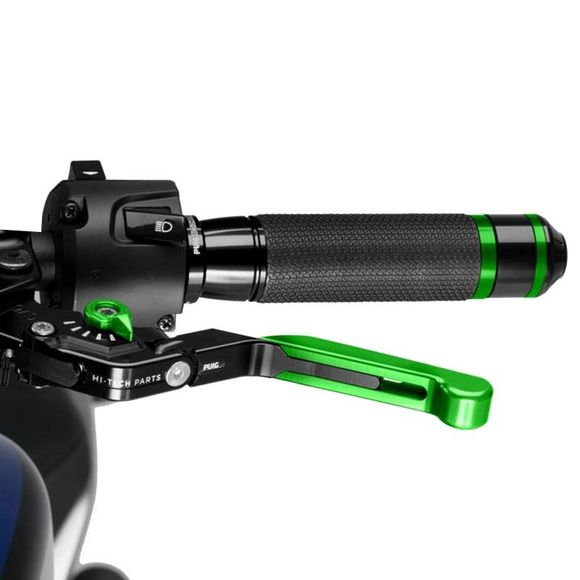 Puig Foldable Extendable Clutch Lever Green Universal - GreenRef: PUI0160