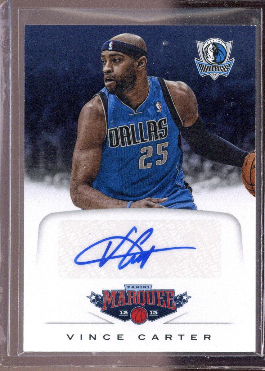 2012/13 Panini Marque Vince Carter Autograph #36
