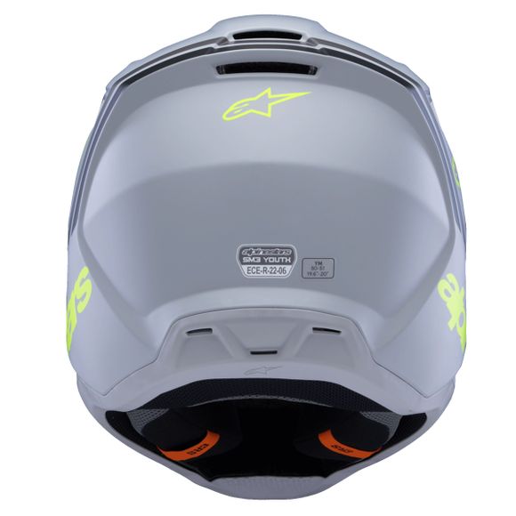 Casque cross Alpinestars SUPERTECH S-M3 - RADIUM - ENFANT - Gris / NoirRef : AP3392