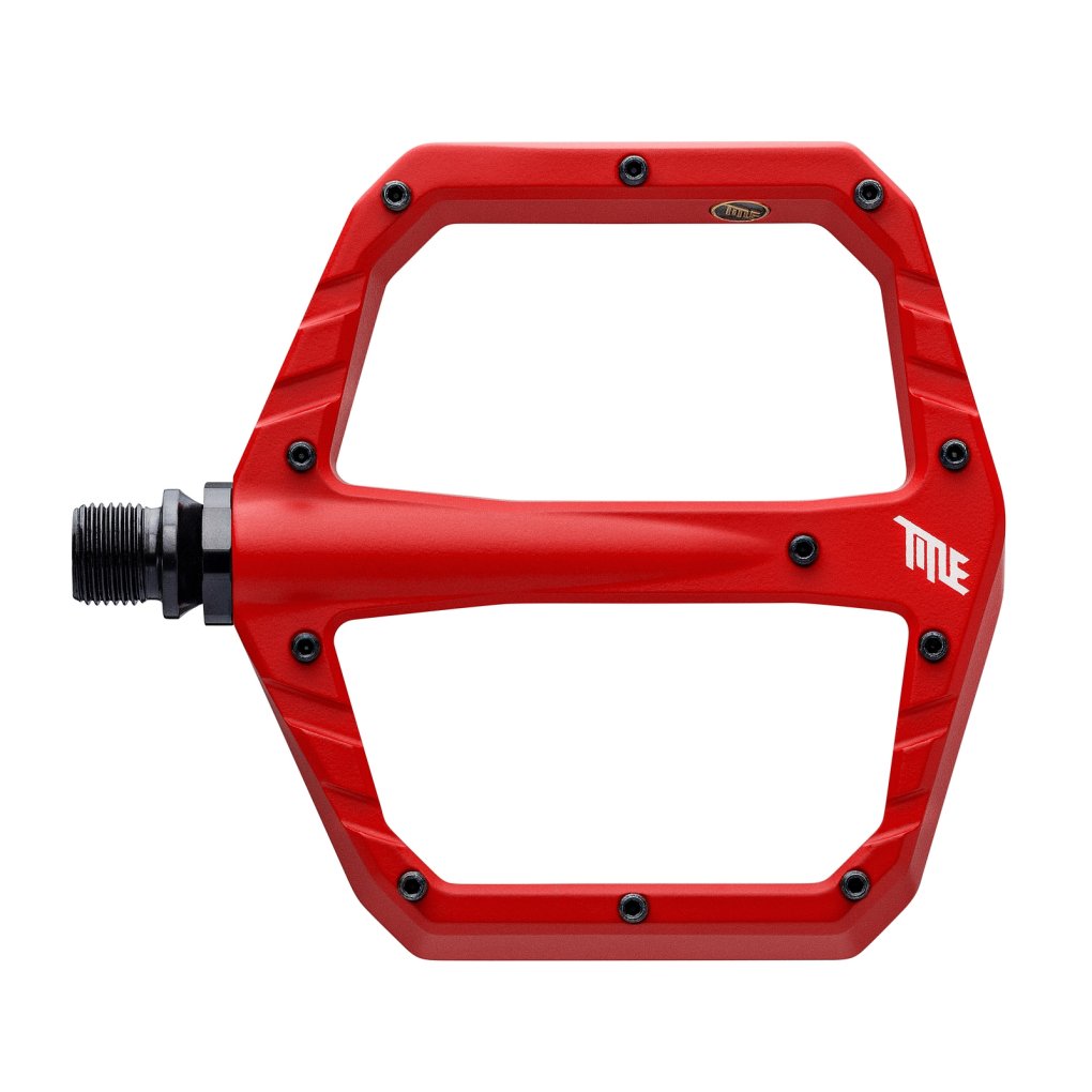 Title CONNECT Flat Pedals - red