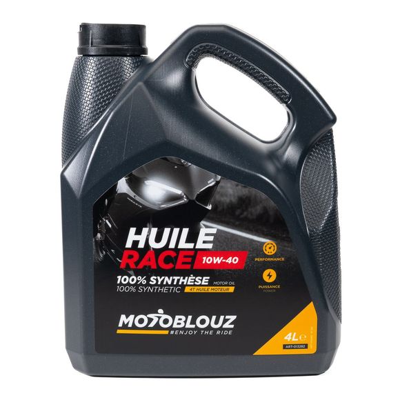 Huile moteur Motoblouz RACE 4T 10W-40 4L UniverselRef : MB0467 / ART-013282
