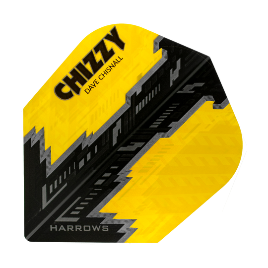 Harrows Prime Dave Chisnall Schwarz No6 Flights