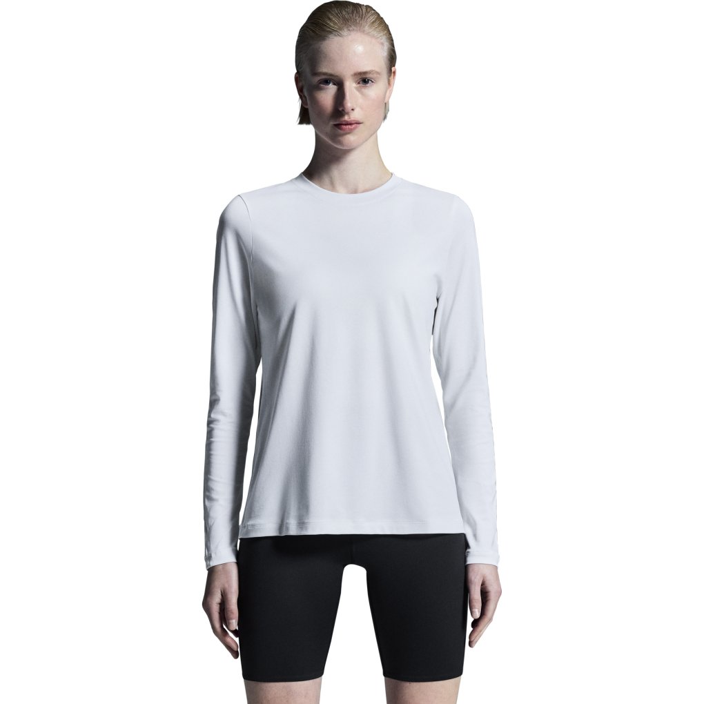 On Focus Long-T - Longsleeve Shirt Women - White