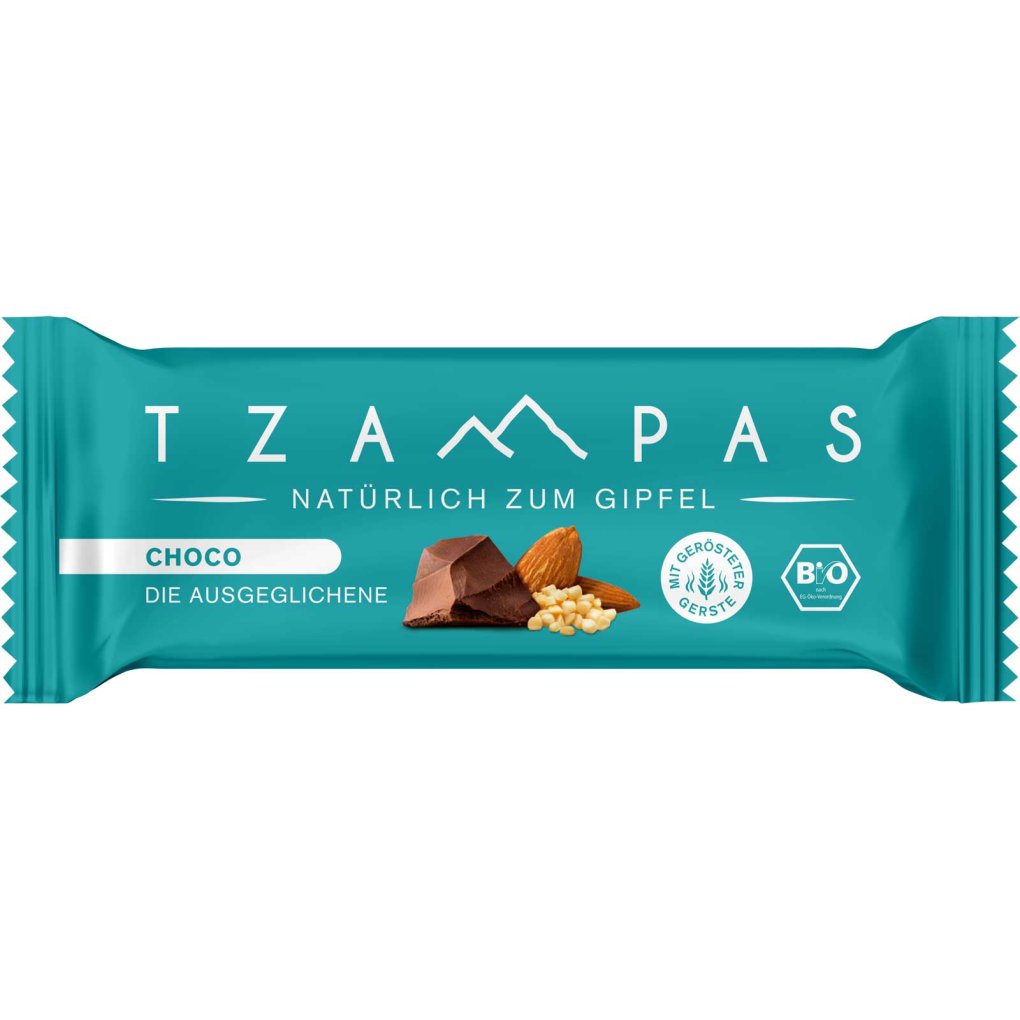 TZAMPAS ORGANIC Choco - Energy Bar - 16x40g