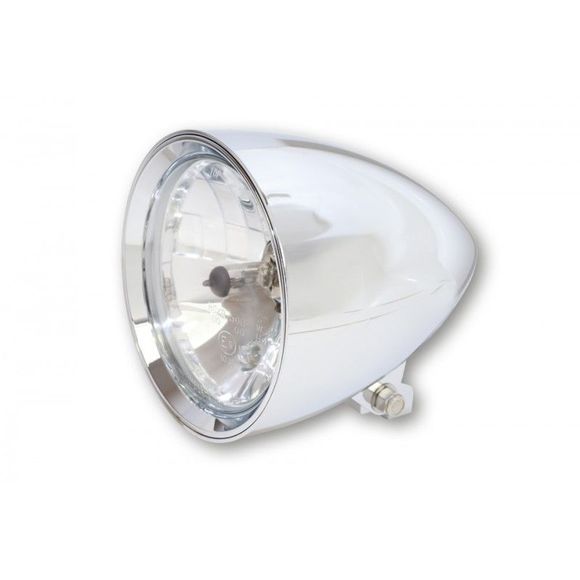 Highsider CLASSIC 1 CHROME Universal headlight - GrayRef: HGI0064 / 223-030