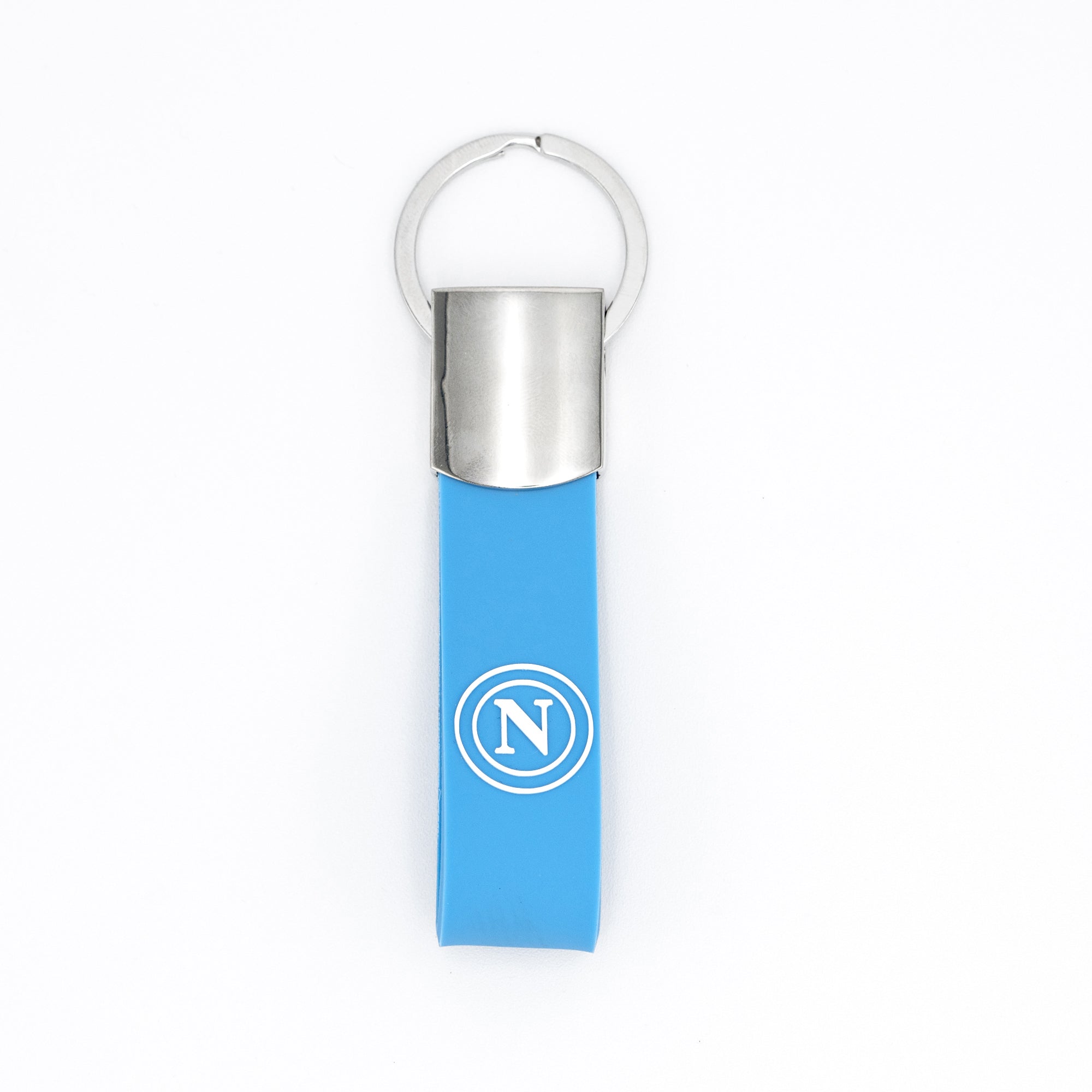 SSC Napoli Sky Blue Rubber Keyholder