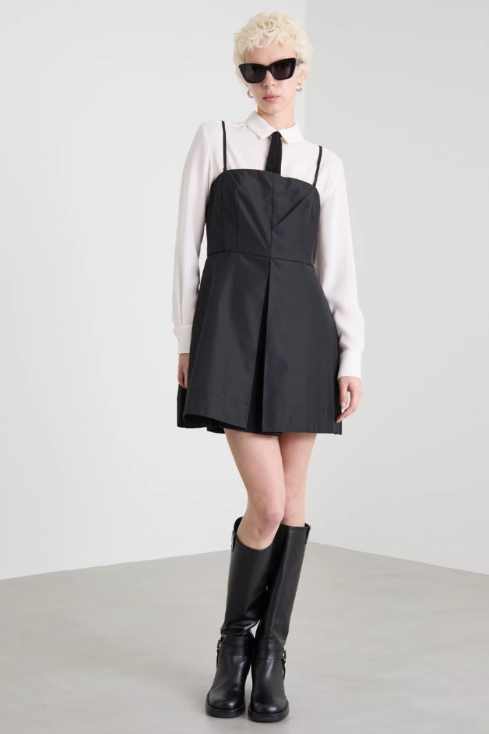 Lightweight cady shirt - CREAM