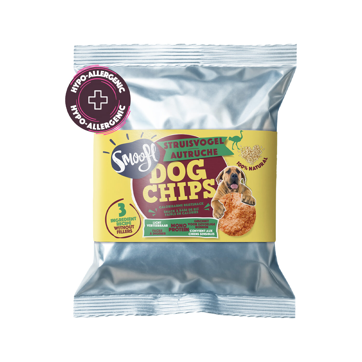 Smoofl Dog Chips - Duck - 50 g