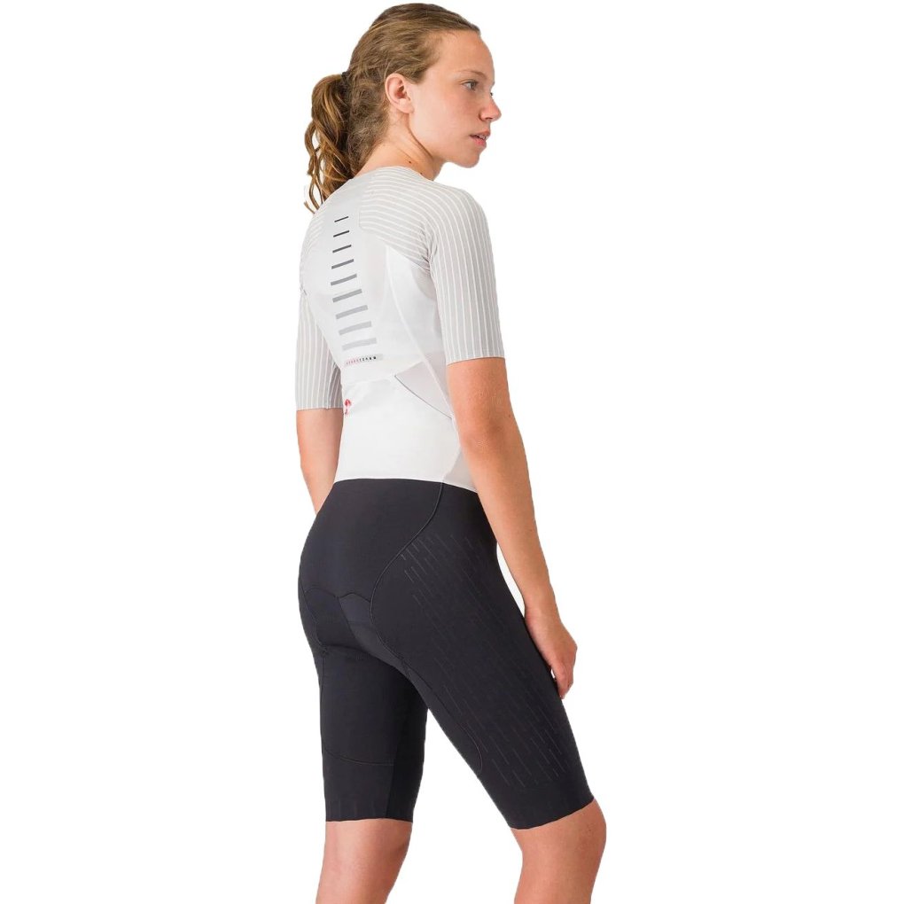 Castelli Free Sanremo 3 Suit Short Sleeve Women - white/black 101