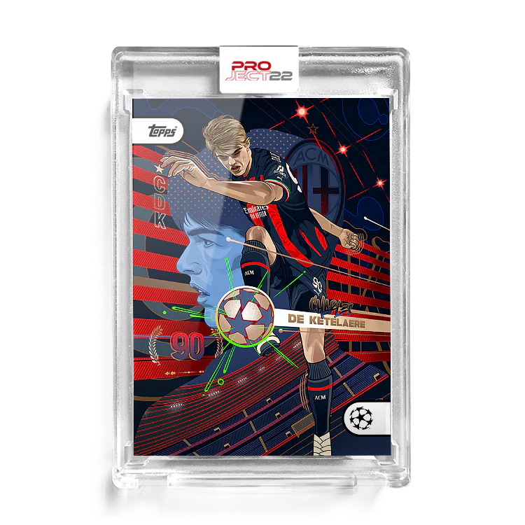 Project22 - Charles De Ketelaere by Vincent Aseo - Topps UK