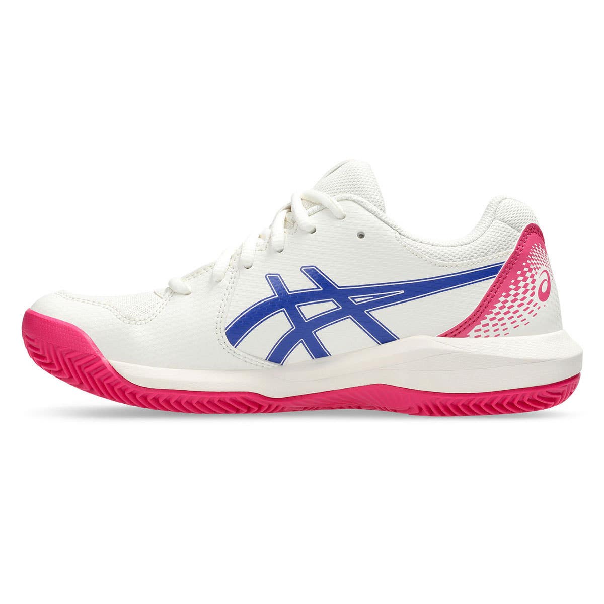 ASICS GEL-DEDICATE 8 CLAY WHITE PINK WOMAN 1042A255