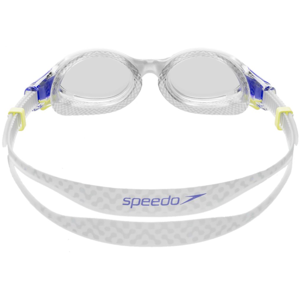 Speedo Biofuse 2.0 Junior Clear/True Cobalt/Lemon Drizzle Swimming Goggle