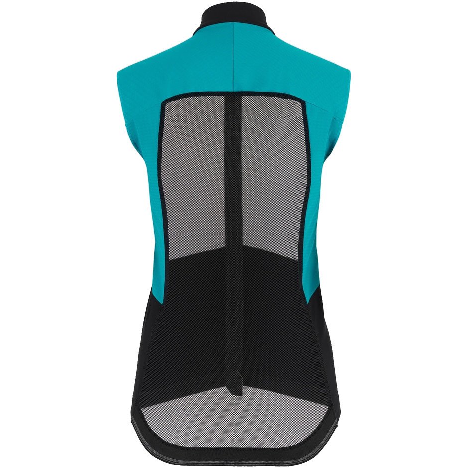 Assos UMA GTV C2 Spring Fall Vest Women - turquoise green