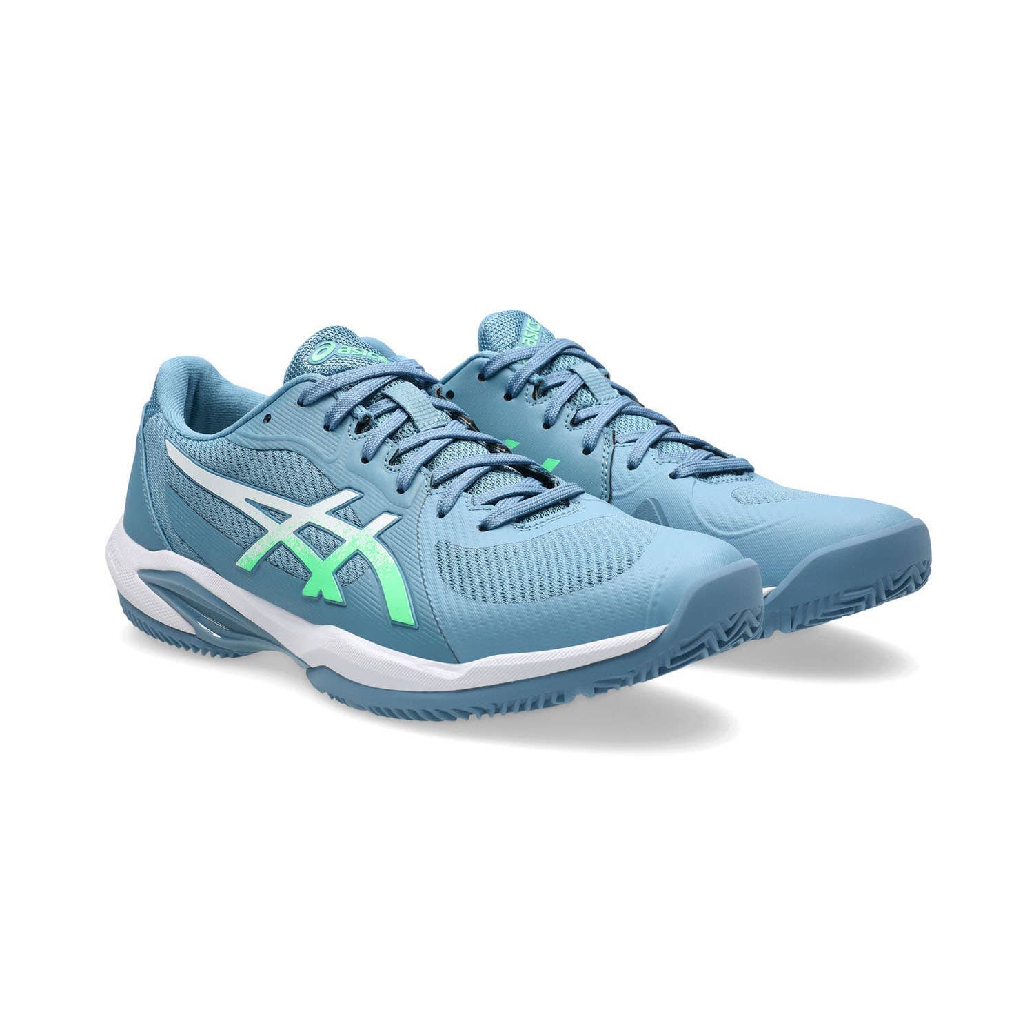 ASICS SOLUTION SWIFT FF 2 PADEL BLUE/GREEN 1041A465