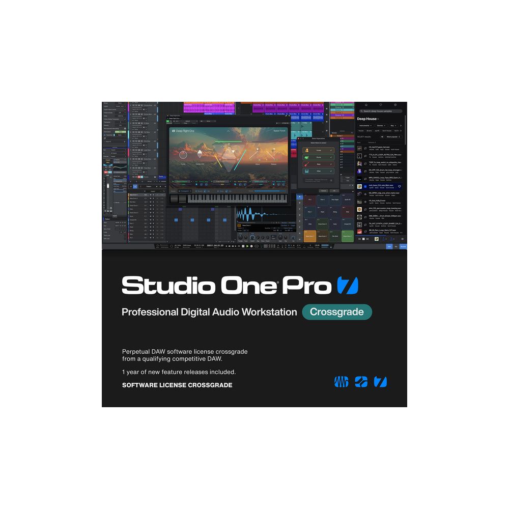 Presonus Studio One Pro 7 Crossgrade – Thomann Ireland