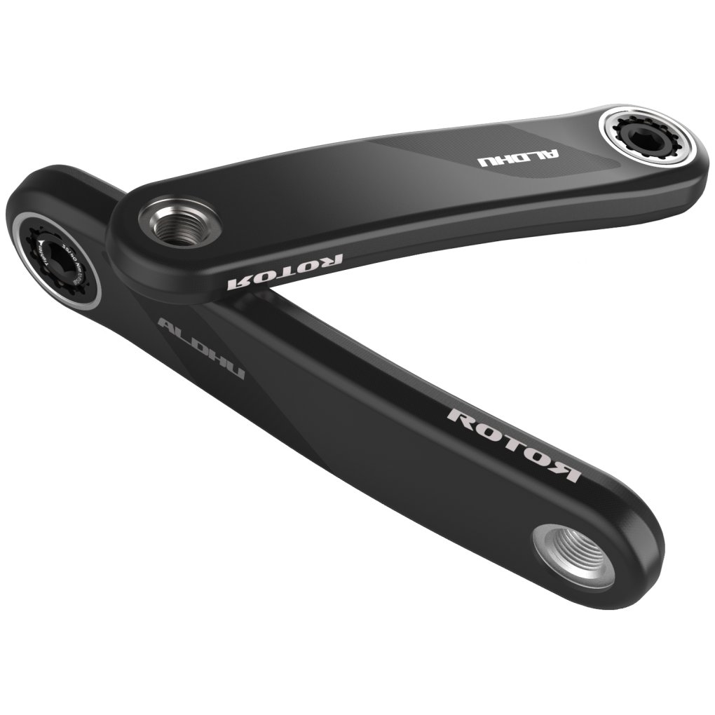 Rotor ALDHU Carbon Crankarms - black