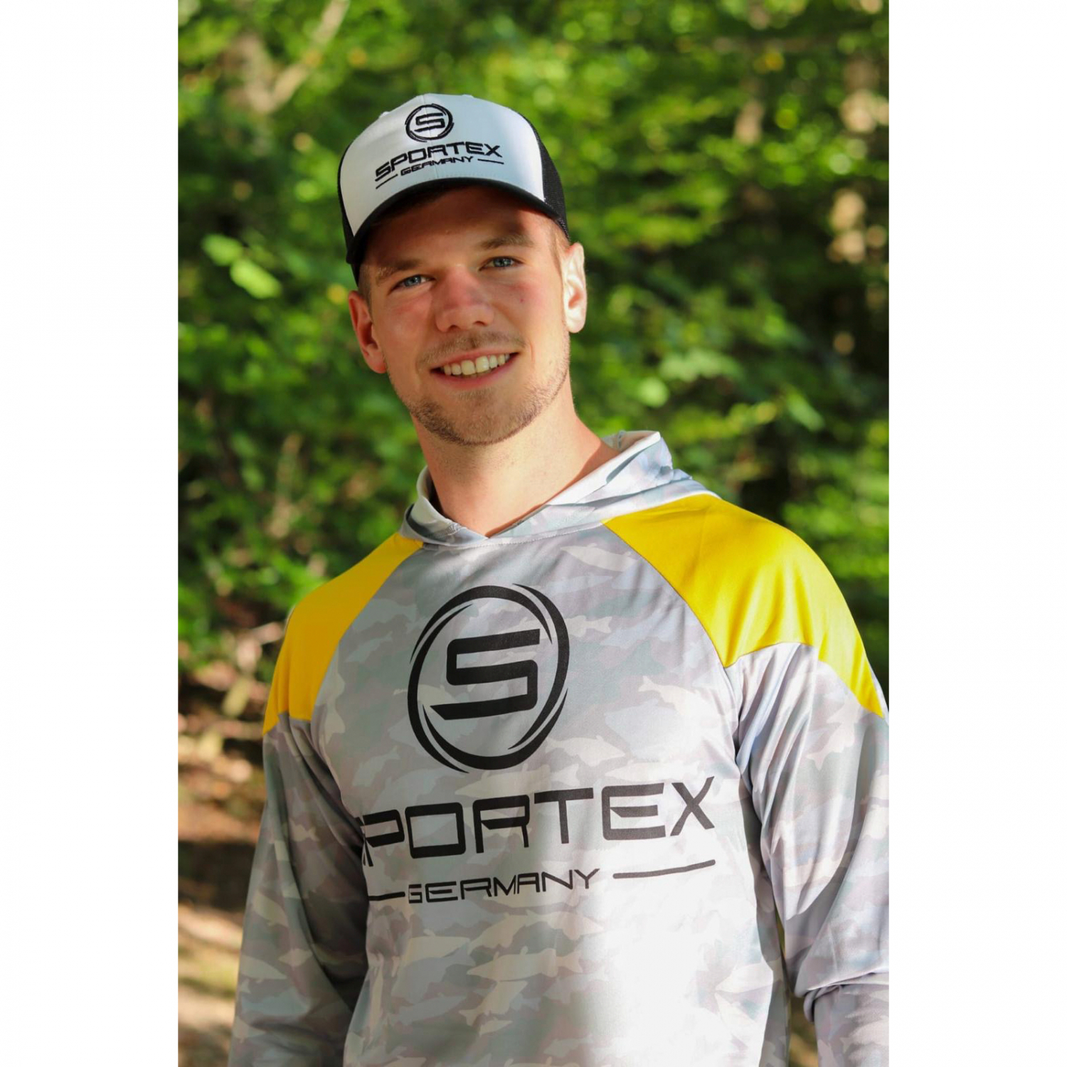 Sportex UPF-50 Shirt Men (Yellow\/Grey)