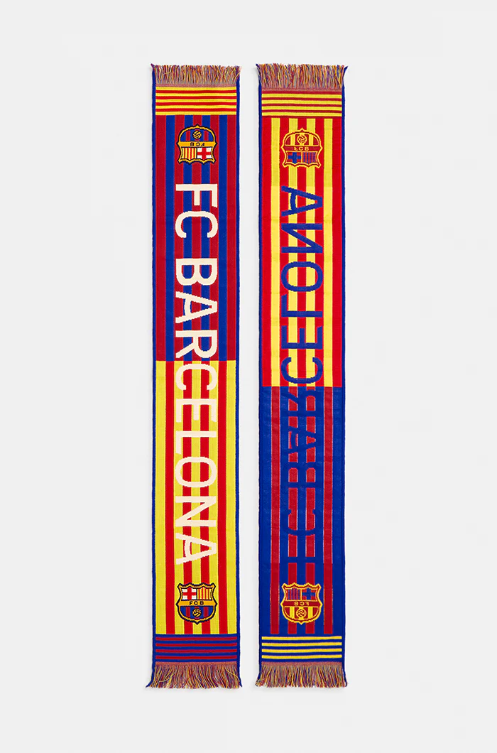 FC Barcelona reversible scarf