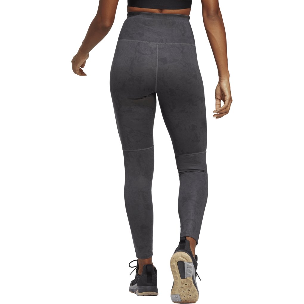 adidas TERREX Multi Allover Print Leggings Women - grey five HM4067