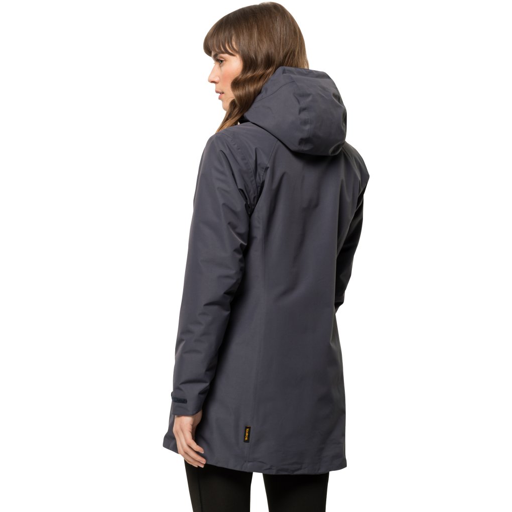 Jack Wolfskin Heidelstein Insulated Jacket Women - graphite