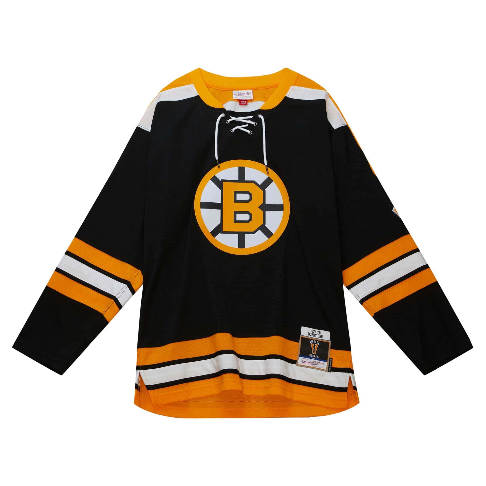 Bobby Orr #4 Boston Bruins 1971-72 Mitchell & Ness NHL Jersey