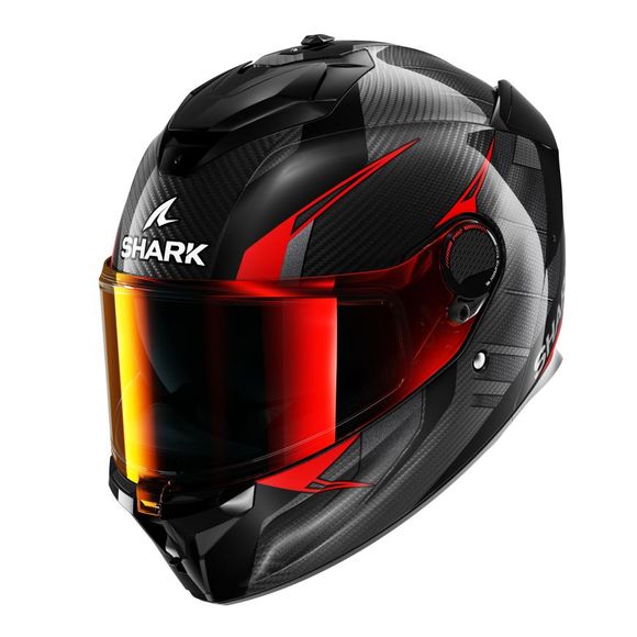 Shark SPARTAN GT PRO CARBON - KULTRAM Full-Face Helmet - Black / GreyRef: SH1709