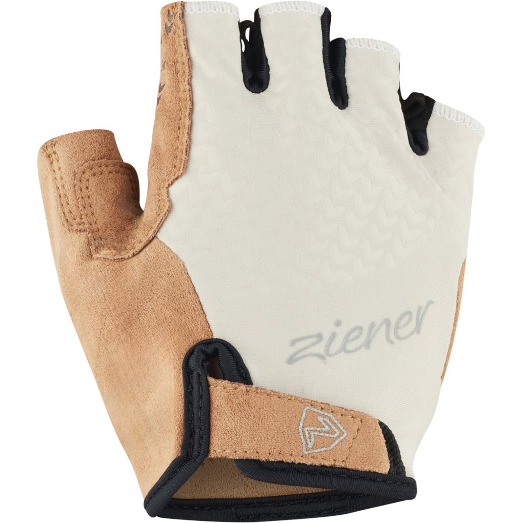 Ziener Calidi Bike Gloves Women - white fog