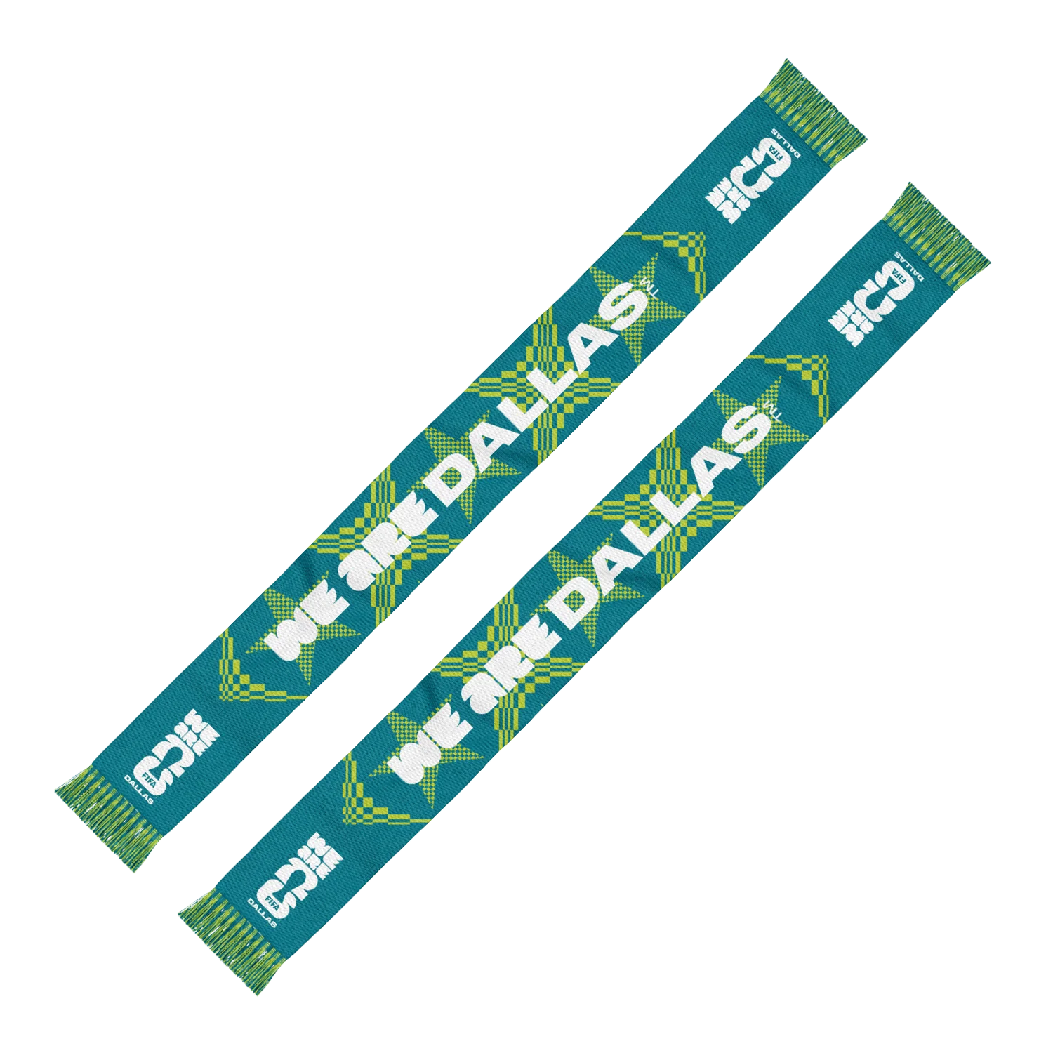 2026 Soccer Fan Collection Host City Dallas Scarf