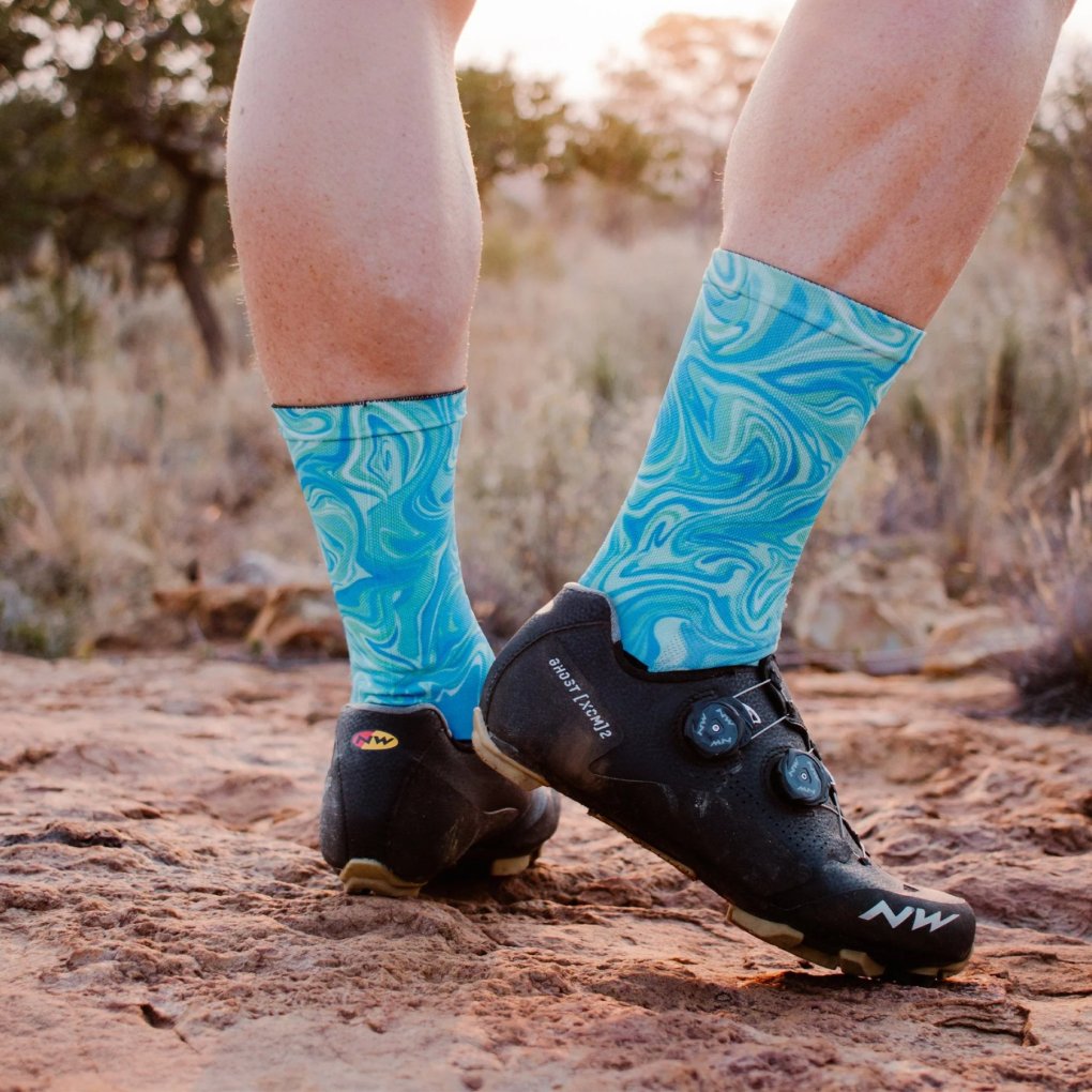 Sox Footwear Colours Socks - marble blue