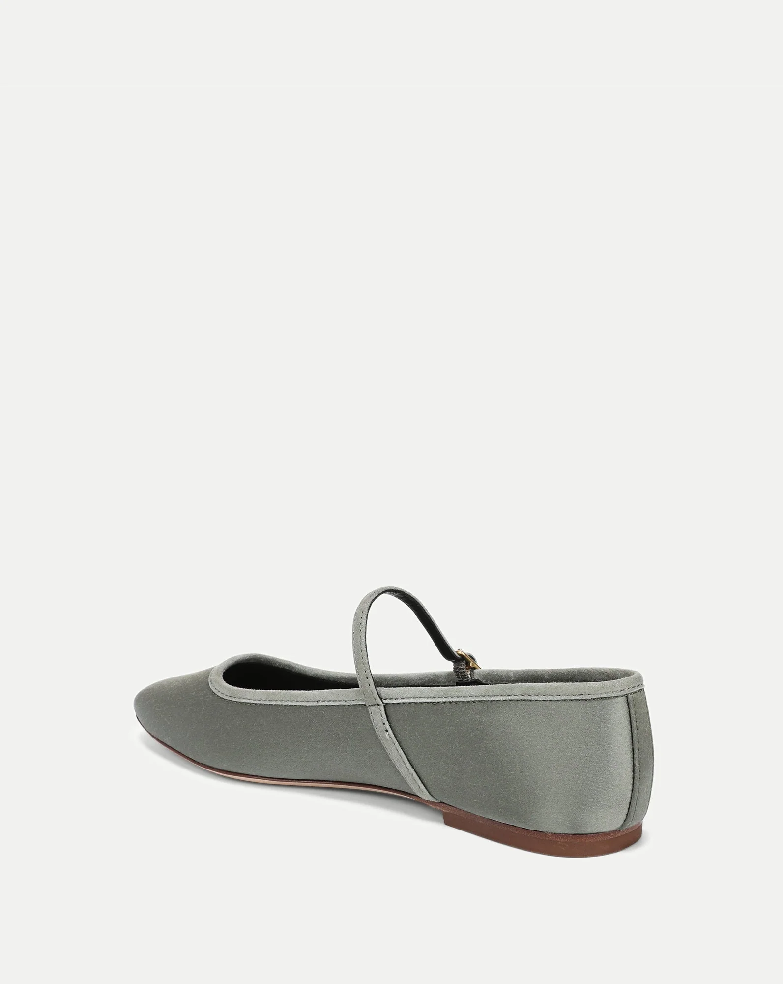 Ellie Satin Flat