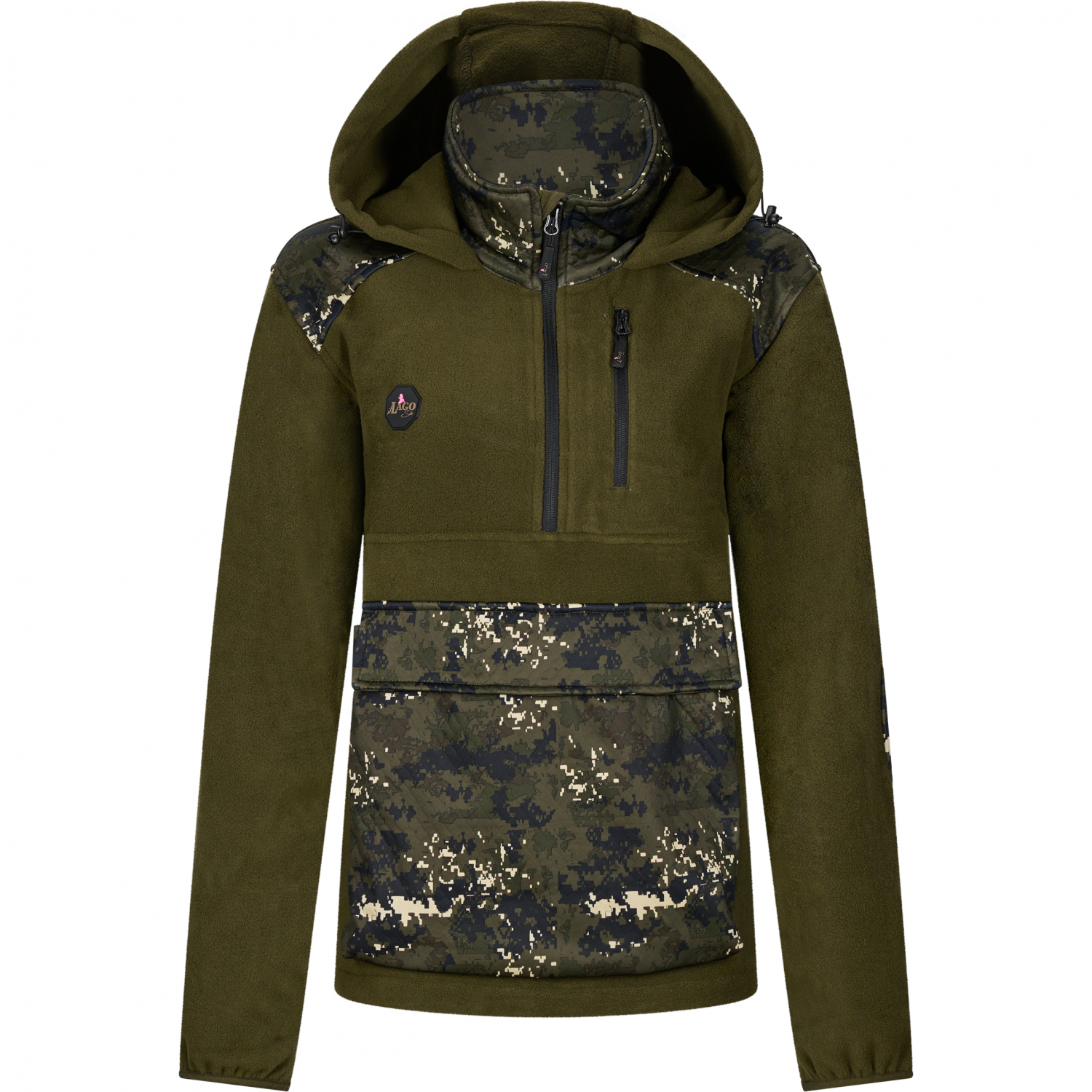 il Lago Sie Hybrid Hoodie Shawk Women (phantomX\/Olive)