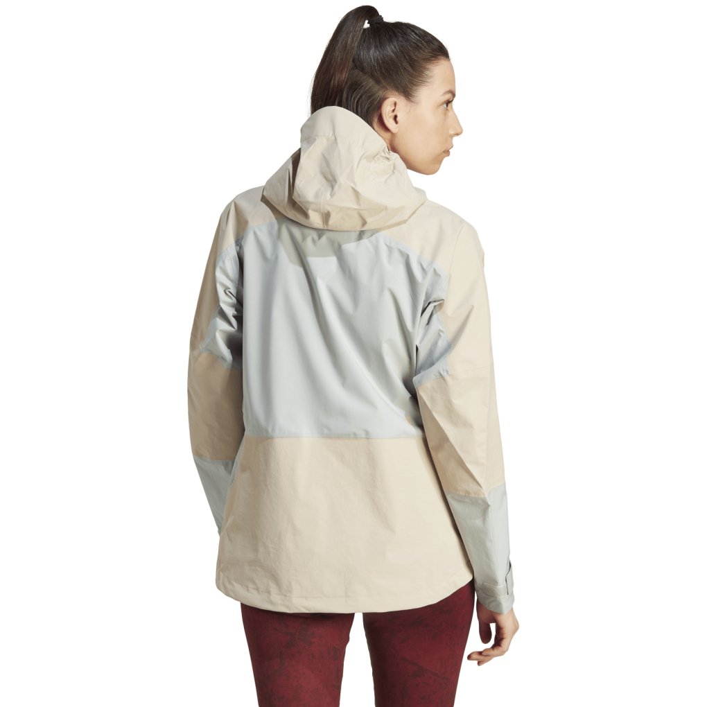 adidas TERREX Xploric RAIN.RDY Hiking Jacket Women - wonder silver/wonder beige IB4267