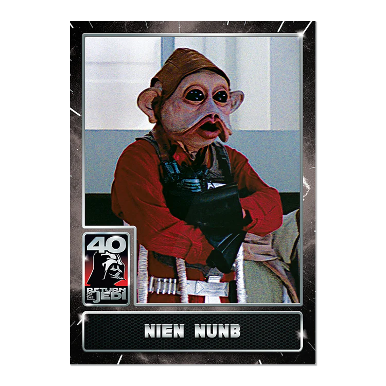2023 Topps Star Wars: Return of the Jedi™ 40th Anniversary Card #10 - Nien Nunb - Topps UK