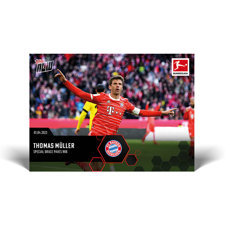 Topps UK - Special brace paves win - Bundesliga TOPPS NOW® Card #170