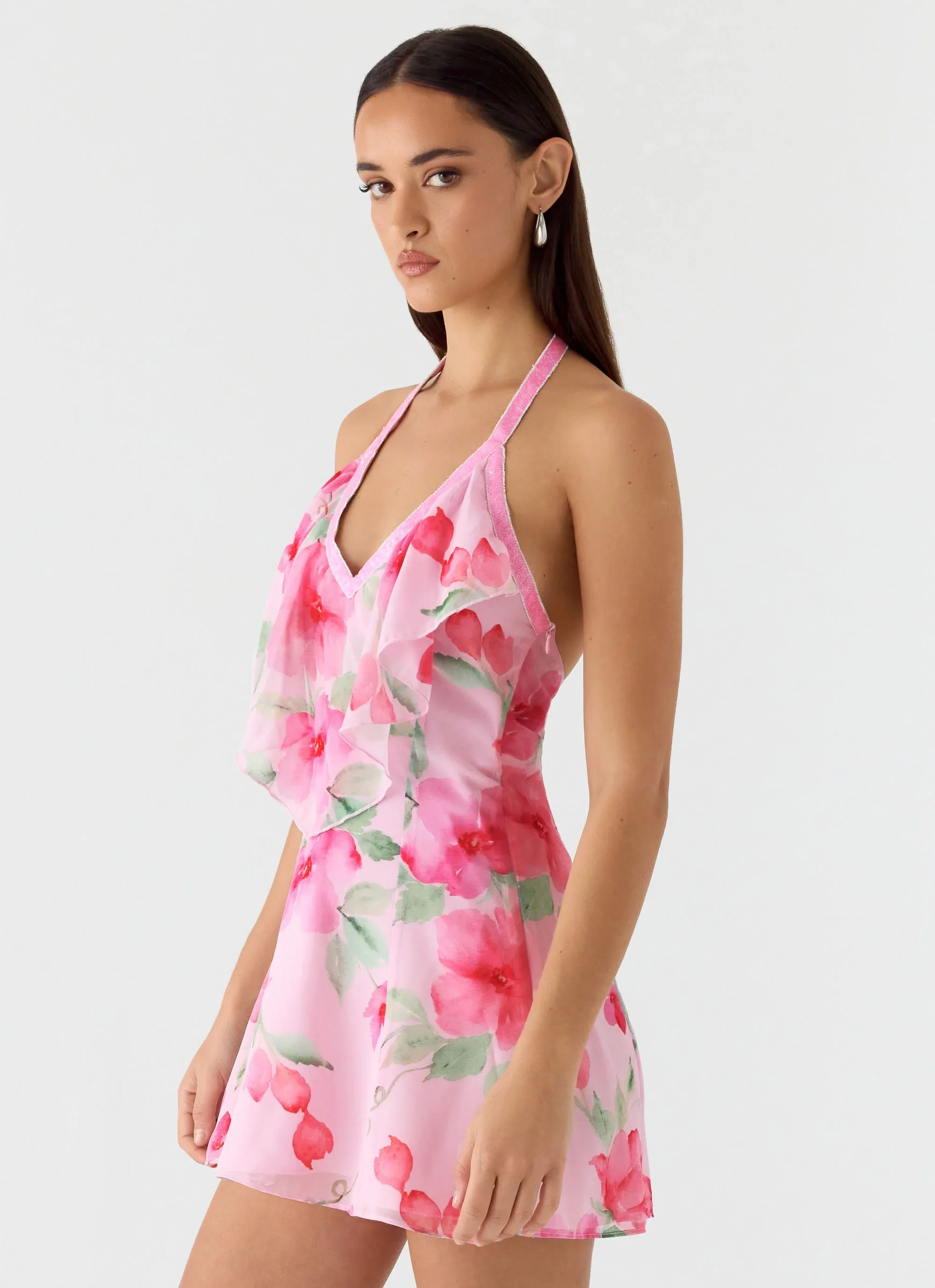 Taio Mini Dress - Petal Soleil