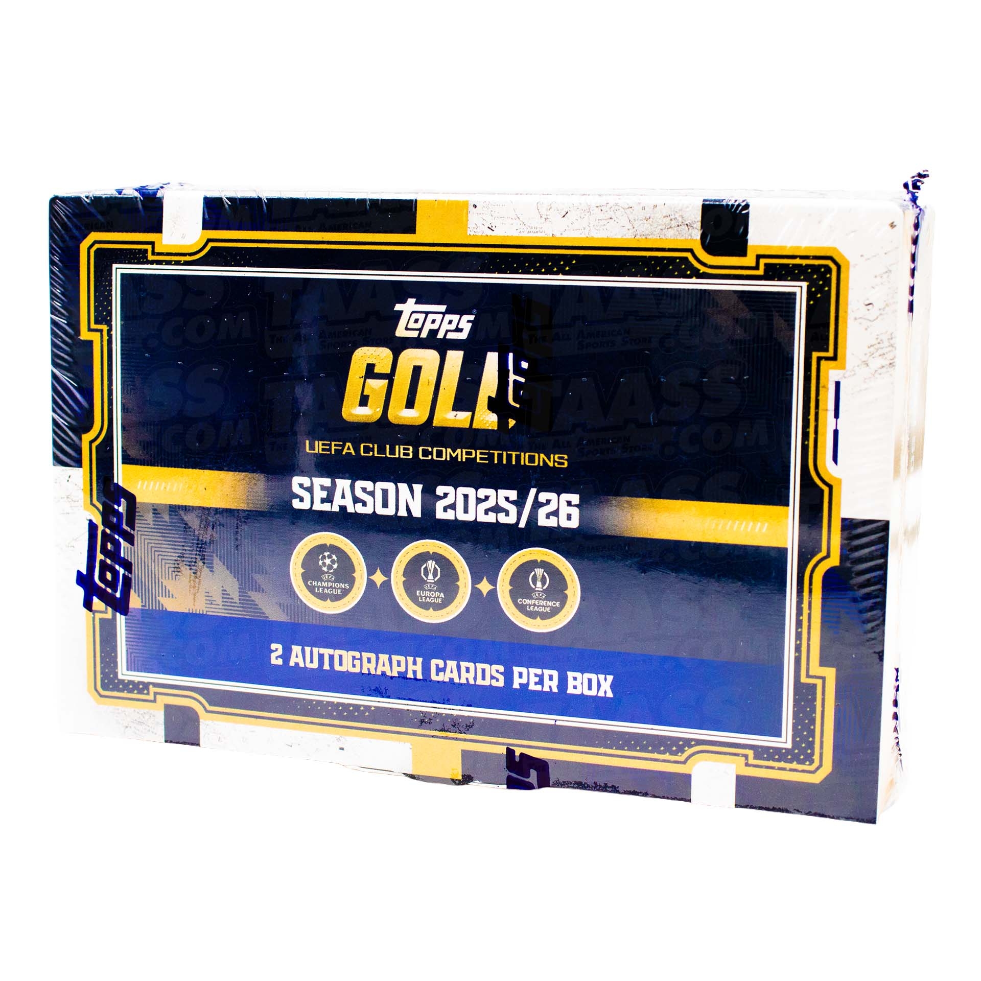 (LIVE BREAK) 2025/26 Topps Gold UEFA Club Competitions Football Hobby Box