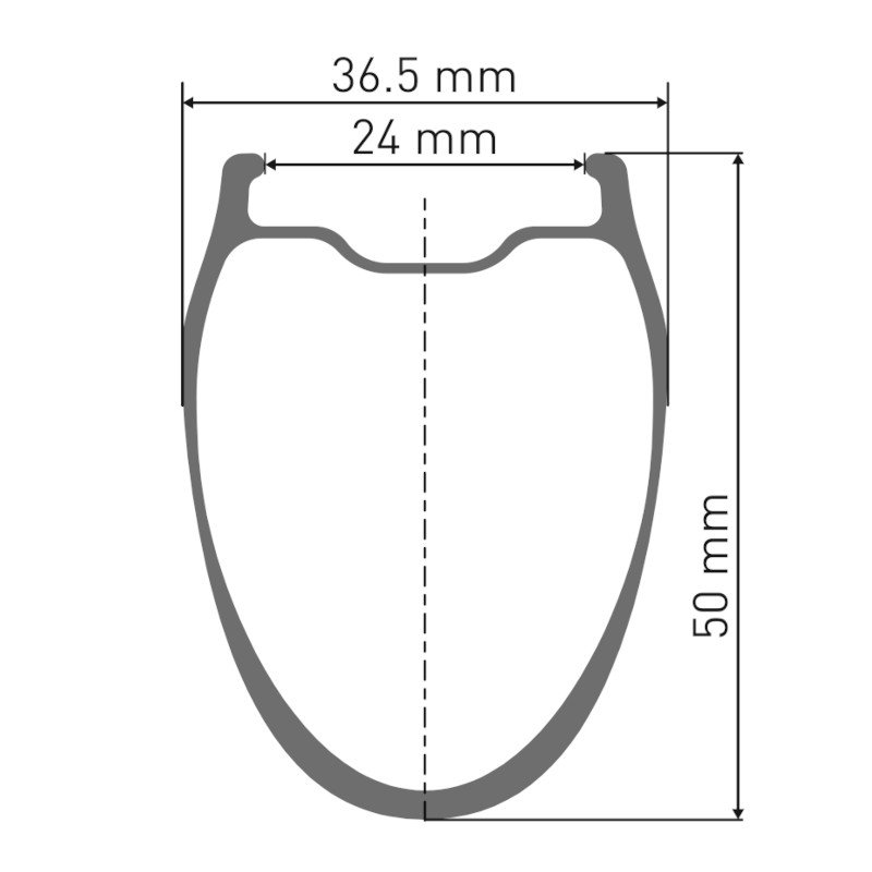 DT Swiss GRC 1400 DICUT 50 Front Wheel - 28