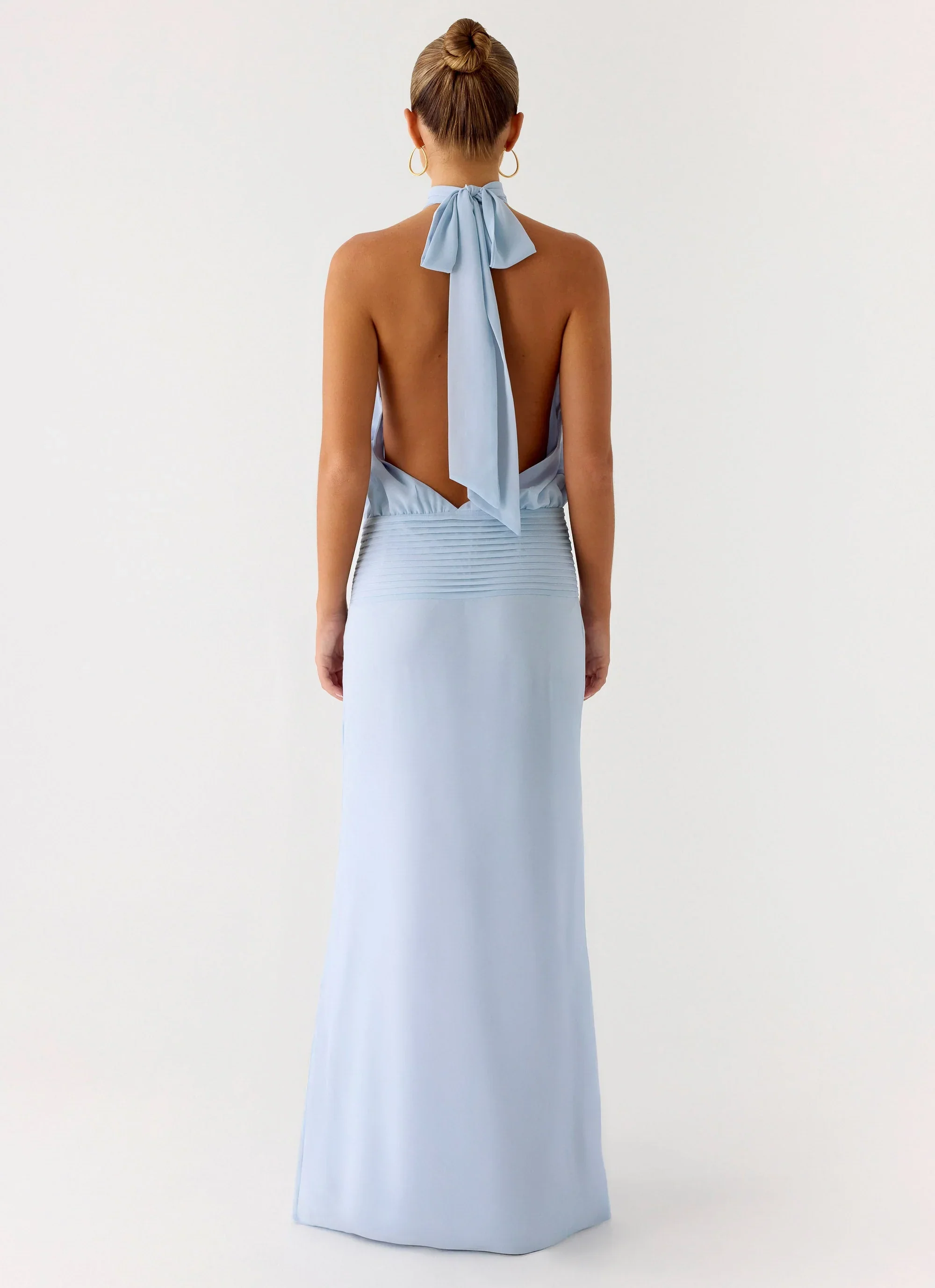 Lalia Maxi Dress - Pale Blue