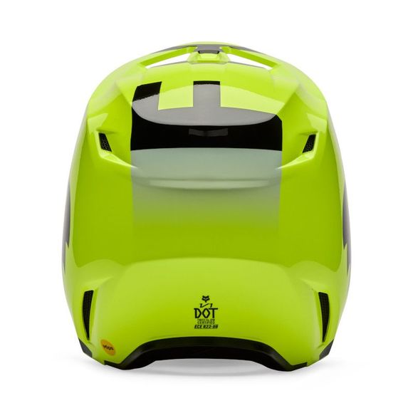 Casque cross Fox V1 SHIELD 2025 - Jaune / NoirRef : FX6248