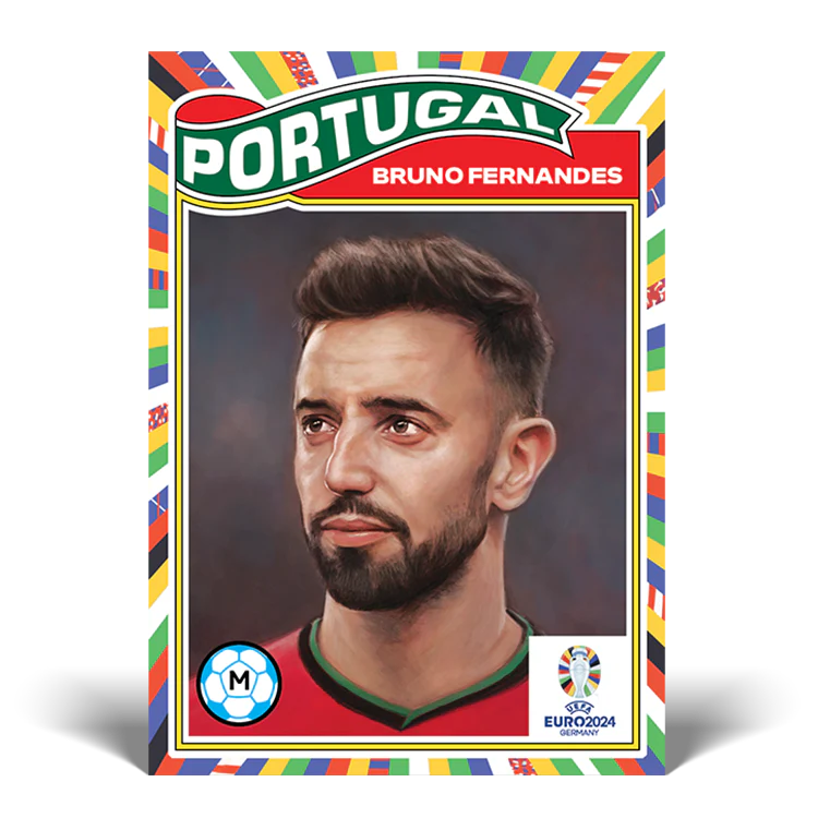 Road to UEFA EURO 2024 Living Set Card 29 - Bruno Fernandes