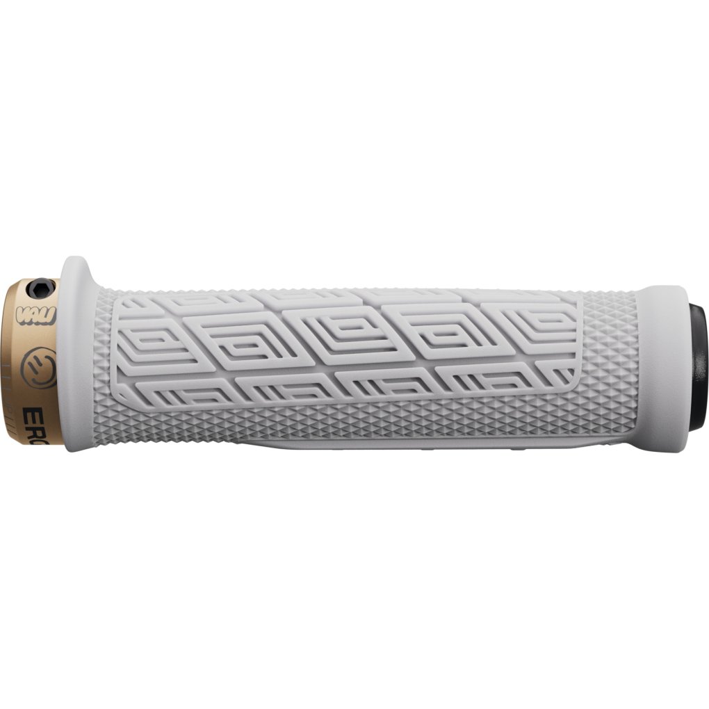 Ergon GDH Team Vali Höll Edition Handlebar Grips - white / gold