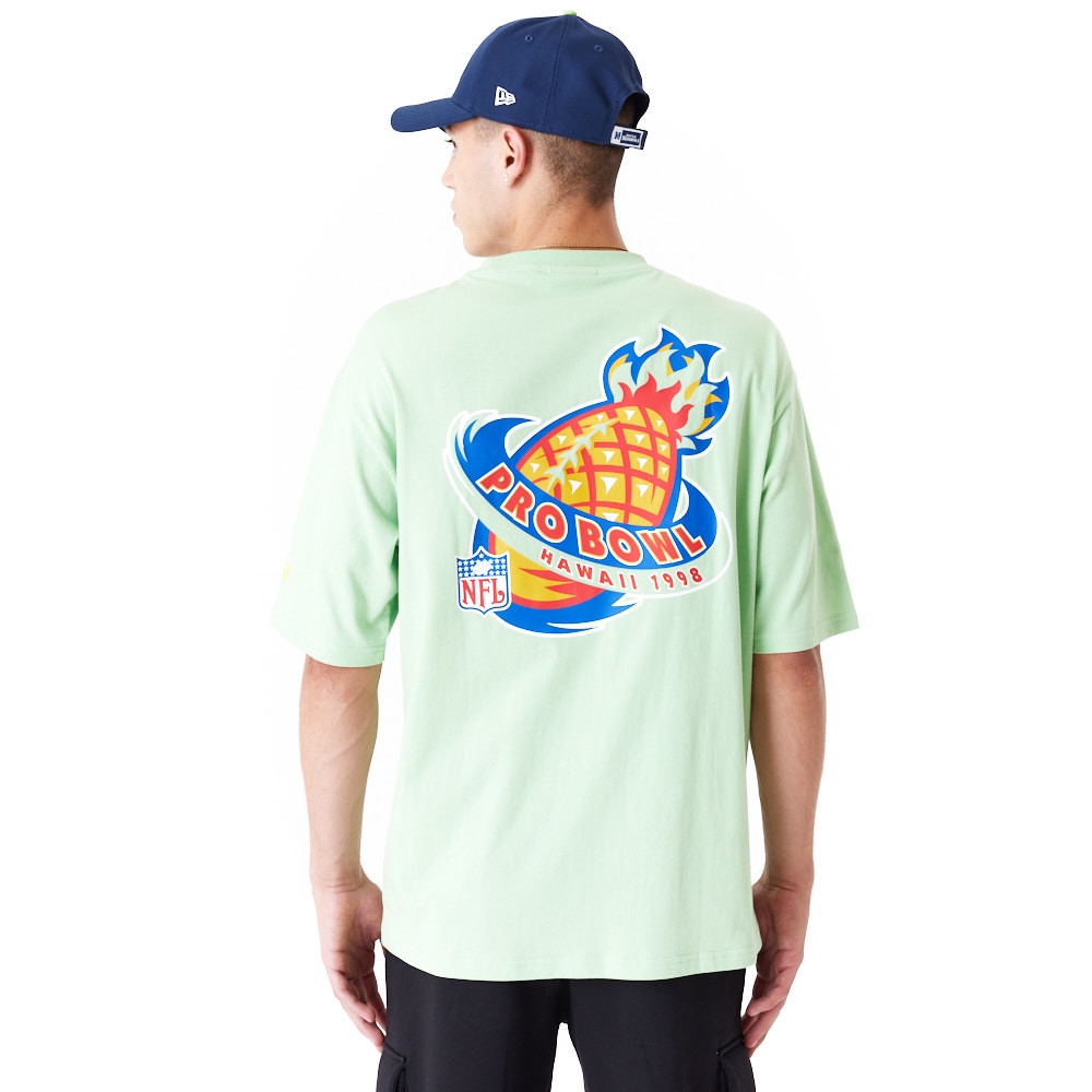 1998 Pro Bowl Hawaii New Era Oversized NFL T-Shirt Green