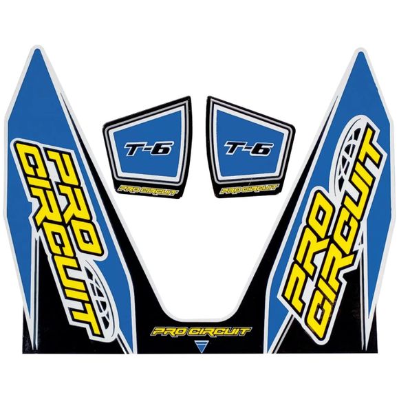 Universal T6 Pro Circuit Stickers - BlueRef: PC0093 / 18602270
