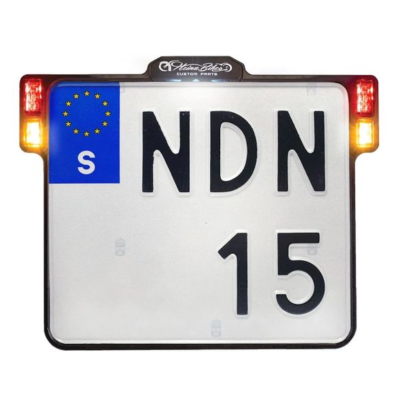Heinz Bikes Rear Slip-On License Plate Mount - UniversalRef: HEIZ00330A / 20301410