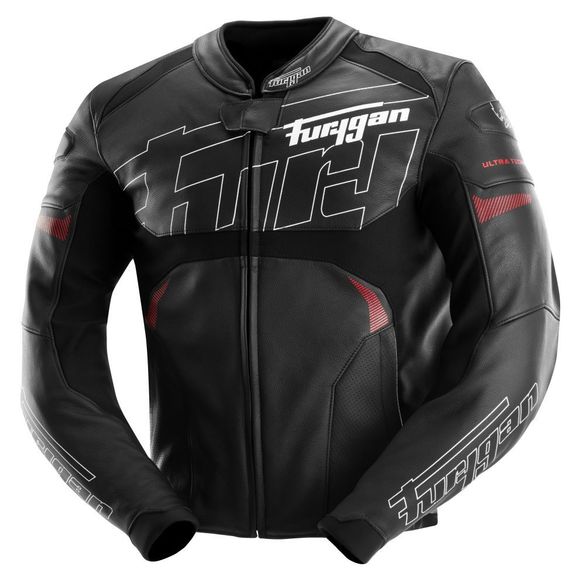 Furygan Helix Motorcycle Jacket - Black / WhiteRef: FU1475