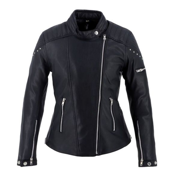 Helstons JANIS Motorcycle Jacket - BlackRef: HS1141